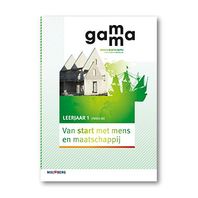 Gamma - 2e editie Van start met mens en maatschappij themaboek 1 vmbo-bk 2016