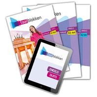 Taalblokken combipakket (boek + licentie) boeken Engels A2/B1, Duits A1/A2 Taalblokken 3e editie licentie 24 maanden