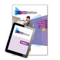 Taalblokken combipakket (boek + licentie) boek Engels B1 Taalblokken 3e editie . Productieve vaardigheden - Zorg licentie 12 maanden