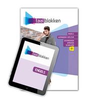 Taalblokken combipakket (boek + licentie) boek Engels B1 Taalblokken 3e editie Productieve vaardigheden - Welzijn licentie 12 maanden