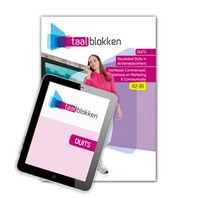 Taalblokken combipakket (boek + licentie) boek Duits A2/B1 Keuzedeel Commercieel / Verkoop / Marketing & Communicatie licentie 12 maanden
