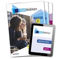 Taalblokken combipakket (boek + licentie) boeken Nederlands 3F, Duits A1/A2 Taalblokken 3e editie 2019 licentie 12 maanden