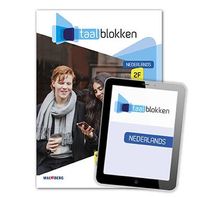 Taalblokken combipakket (boek + licentie) boek Nederlands 2F 2019 licentie 24 maanden