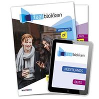 Taalblokken combipakket (boek + licentie) boeken Nederlands 2F, Duits A1/A2 Taalblokken 3e editie 2019 licentie 24 maanden