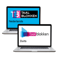 het vernieuwde Taalblokken studentlicentie Nederlands, Duits Taalblokken 3 en 4 Let op: check op je boekenlijst welke versie van Taalblokken je moet bestellen licentie 24 maanden