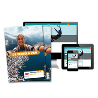 De wereld van - MAX boek + online 1 havo vwo 4 jaar afname