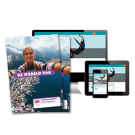 De wereld van - MAX boek + online 1 vwo gymnasium 4 jaar afname