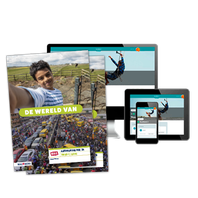 De wereld van - MAX boek + online 2 vmbo-t havo 4 jaar afname