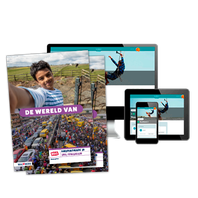 De wereld van - MAX boek + online 2 vwo gymnasium 4 jaar afname