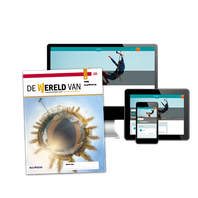 De wereld van - MAX boek + online 5 havo 4 jaar afname