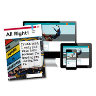 All Right! - MAX boek + online 4 vmbo-k 6 jaar afname