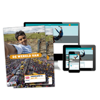 De wereld van - MAX boek + online 2 havo vwo 6 jaar afname