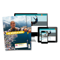 De wereld van - MAX boek + online 1 tto havo tto vwo 6 jaar afname