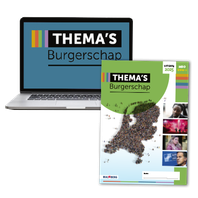Thema's Burgerschap combipakket (boek + licentie) boek niveau entree/2 editie 2025-2026 2025 licentie 12 maanden