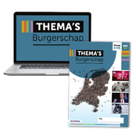 Thema's Burgerschap combipakket (boek + licentie) boek niveau 3/4 editie 2025-2026 2025 licentie 24 maanden