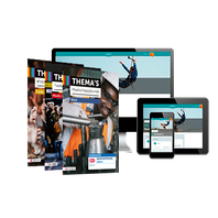 Thema's Maatschappijkunde - MAX Schoolexamen boek + online Katernen: media, pluriforme samenleving, werk 3, 4 vmbo-b 6 jaar afname