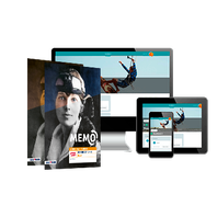 Memo - MAX 24 maanden licentie boek + examenkatern + online start cohort 2026-2027 4, 5 havo 6 jaar afname