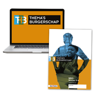 Thema's Burgerschap 2e editie combipakket (boek + licentie) boek niveau 3/4 licentie 12 maanden